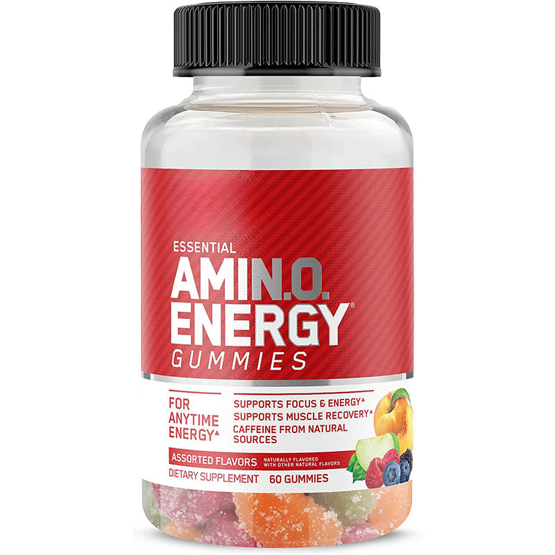 Suplementos Veganos de Marca Privada Amino Energy Gummies Para Apoiar a Recuperação Muscular de Foco