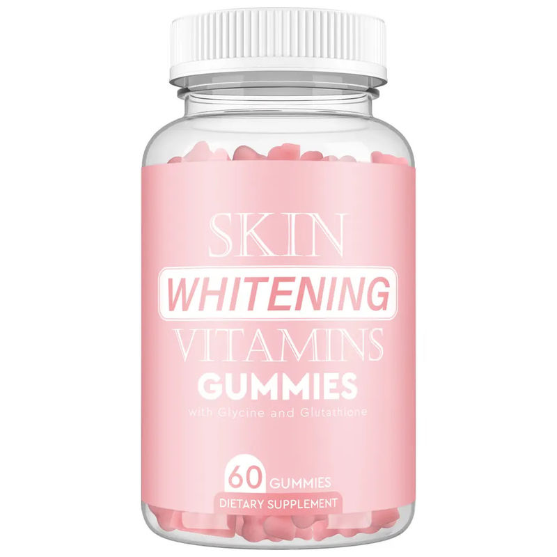 Oem Private Label Suplementos Alimentares Halal Vegano Natural Gsh Colágeno Branqueamento da Pele L-glutationa Gomes