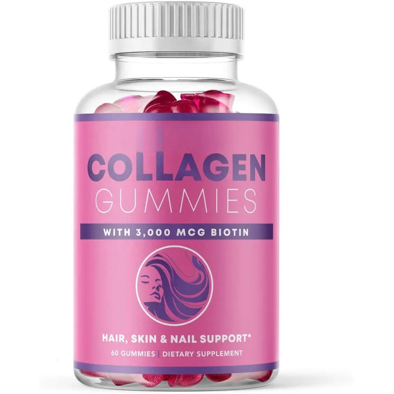 Cuidados de Saúde Marca Privada Gmp Fábrica Branqueamento da Pele Multivitaminas Suplemento de Colágeno Doces Gummy