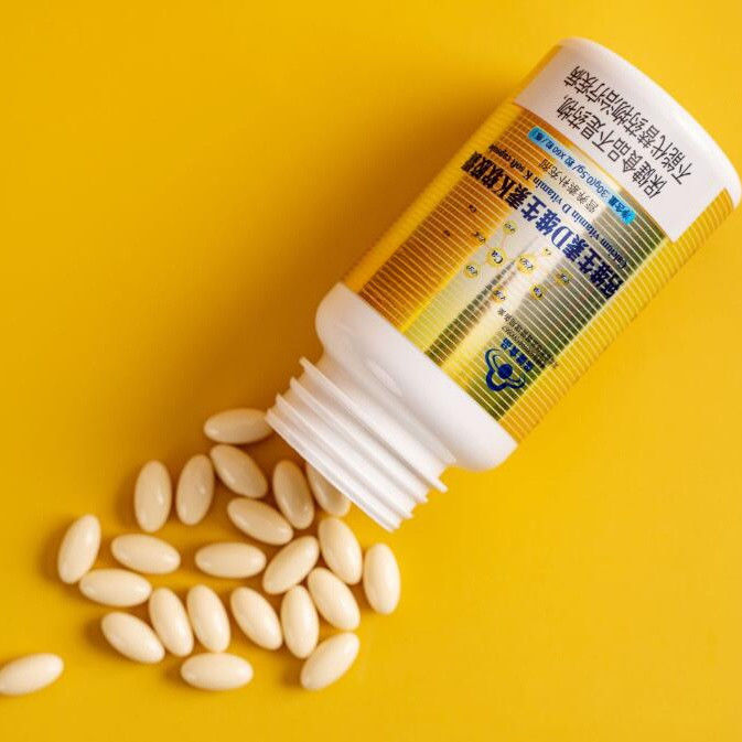 Oem cápsulas personalizadas Suporte imunológico Saúde óssea Calcio e vitamina D3 K2 Softgel