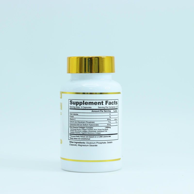 Oem Multi Hidrolizadas cápsulas de colágeno para anti-envelhecimento e beleza da pele pó de colágeno softgel cápsulas suplementos