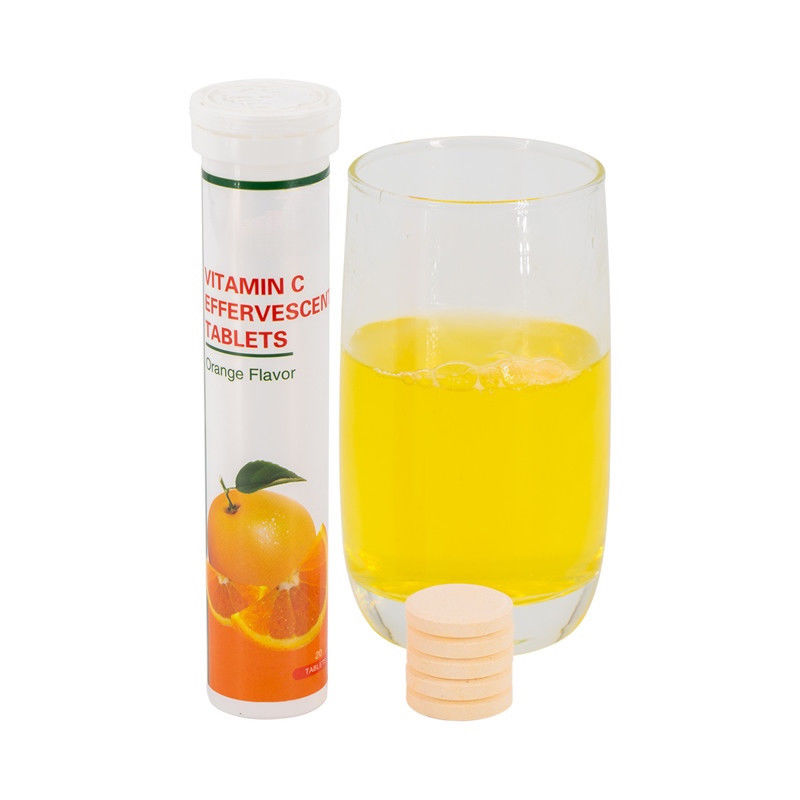 Oem Private Label Suplementos de fórmula personalizados Vitamina C Vitamina D3 Zinc Effervescent Tablet