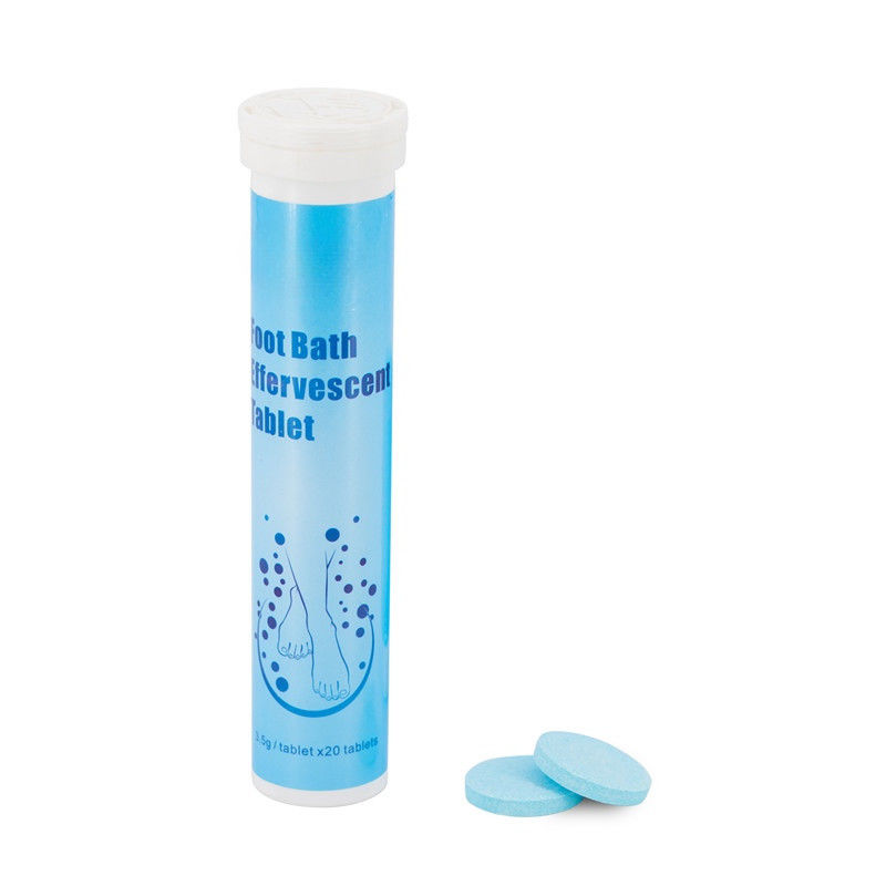 Oem Private Label Formula Menta Extracto de Cuidados com os pés Efervescente para remover o cheiro dos pés e Beriberi