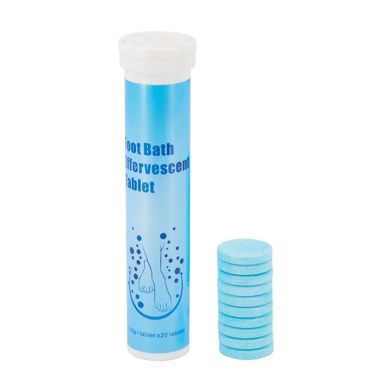 Oem Private Label Formula Menta Extracto de Cuidados com os pés Efervescente para remover o cheiro dos pés e Beriberi