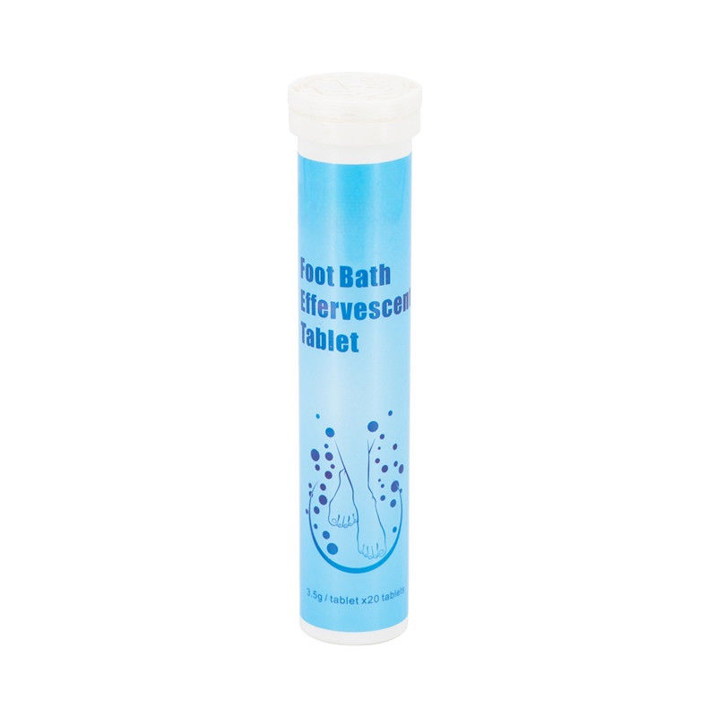 Oem Private Label Formula Menta Extracto de Cuidados com os pés Efervescente para remover o cheiro dos pés e Beriberi