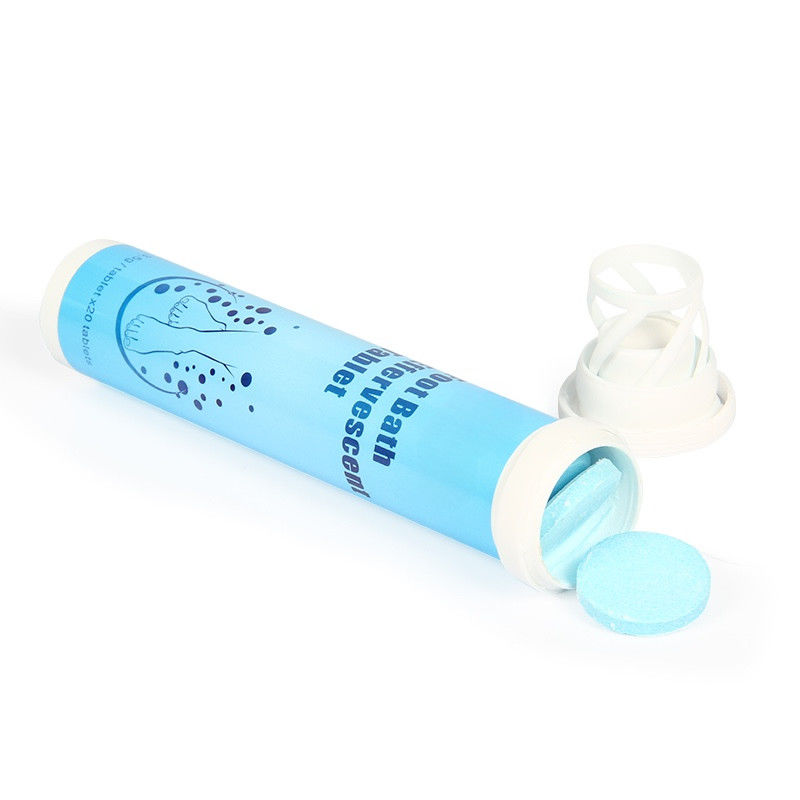 Oem Private Label Formula Menta Extracto de Cuidados com os pés Efervescente para remover o cheiro dos pés e Beriberi